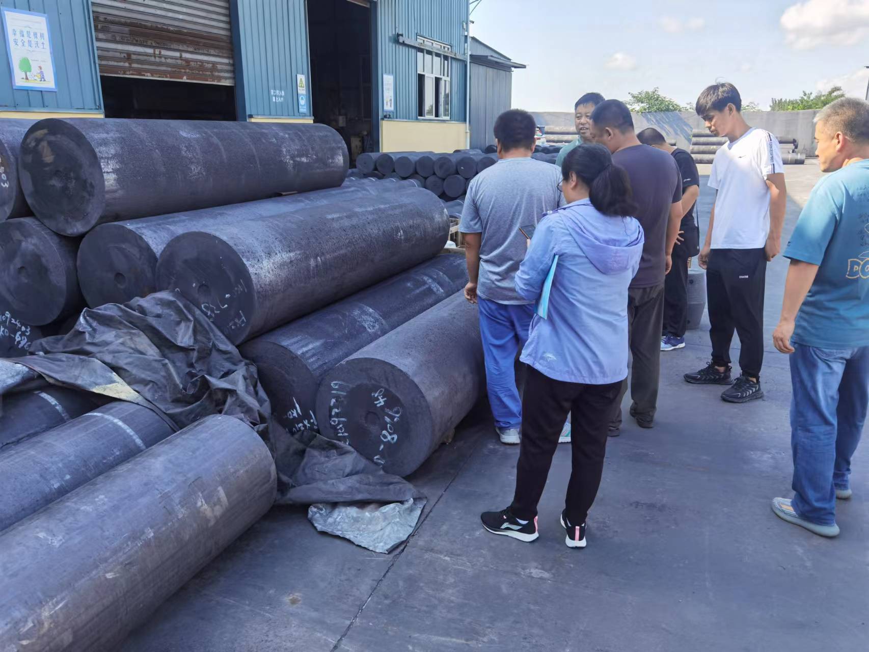 Hegang Group Came To Our Factory To Visit And Establish Cooperative Relationship